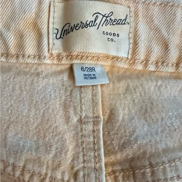 Universal Thread Women Vintage Straight Jeans Light Orange - Picture 5 of 7